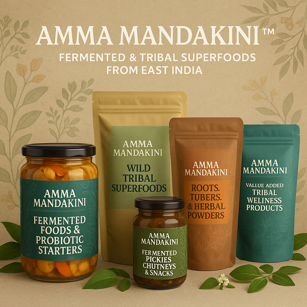 Discover Amma Mandakini™: Tribal Superfoods & Fermented Wellness from East India