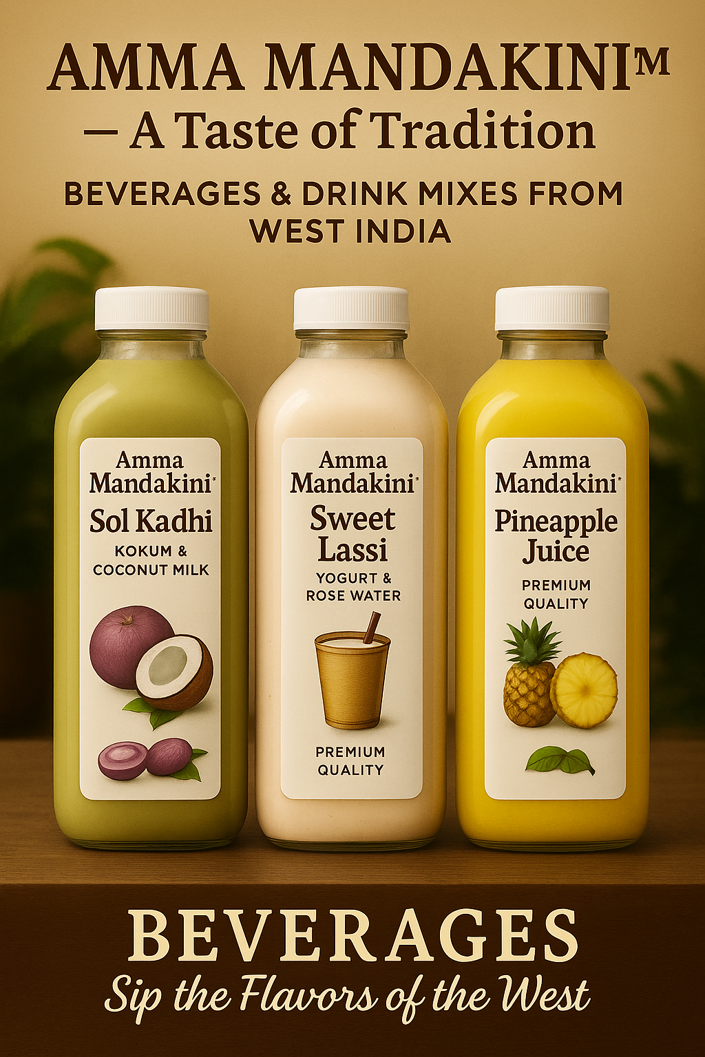 West India’s Heritage in a Sip – Discover Amma Mandakini™ Beverages And Drink Mix Collection