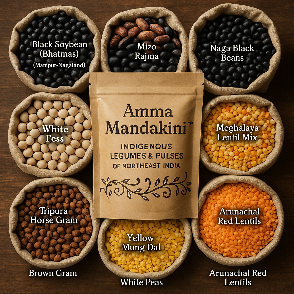 Amma Mandakini™ Presents Indigenous Legumes & Pulses from Northeast India