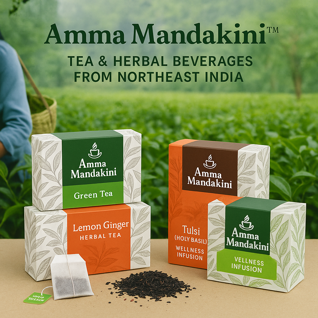 Discover Authentic Teas & Herbal Brews from Northeast India – Amma Mandakini™