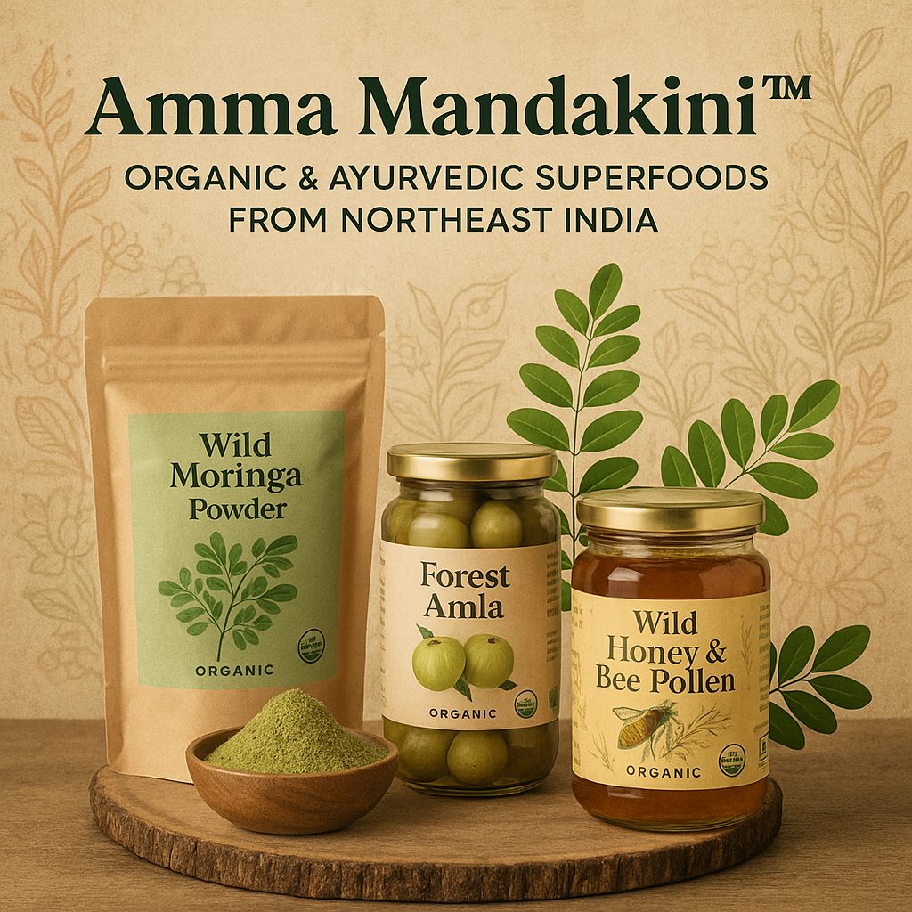 Ayurvedic Superfoods from Northeast India – Exported by Amma Mandakini™