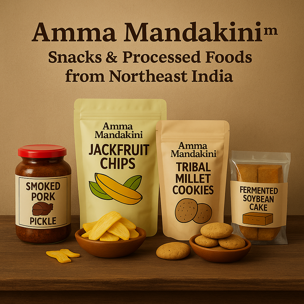 Tribal Snacks from Northeast India – Export-Ready & Authentic by Amma Mandakini