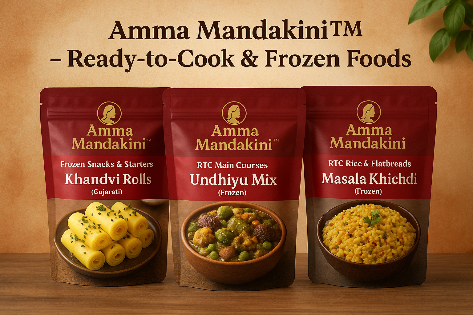 West Indian RTC & Frozen Food Packs by Amma Mandakini™