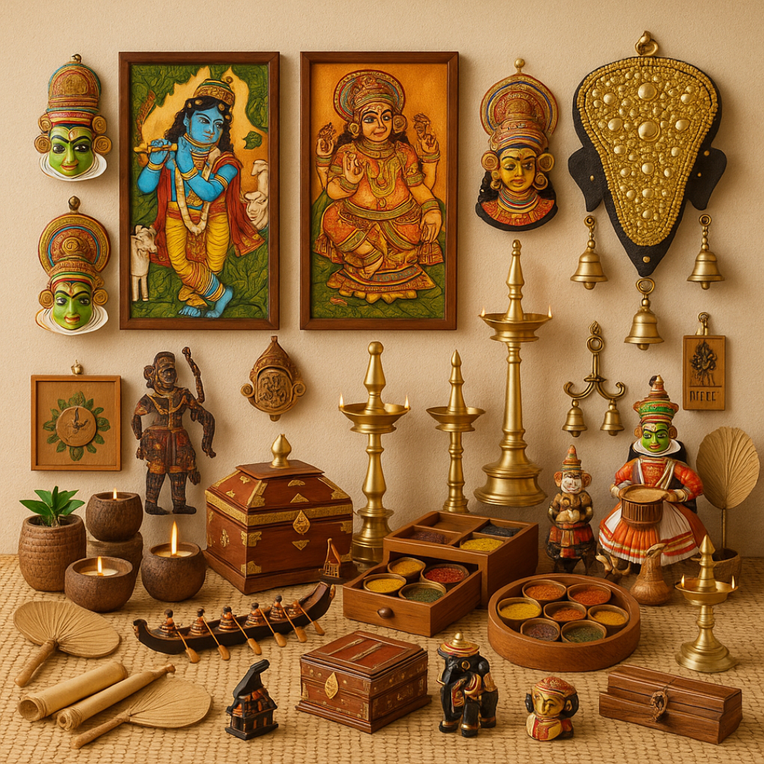 Authentic Kerala Handicrafts & Home Decor – Mandakini Exports