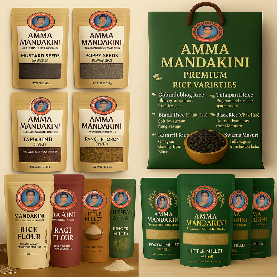 🌾 Authentic East Indian Grains Export – Amma Mandakini