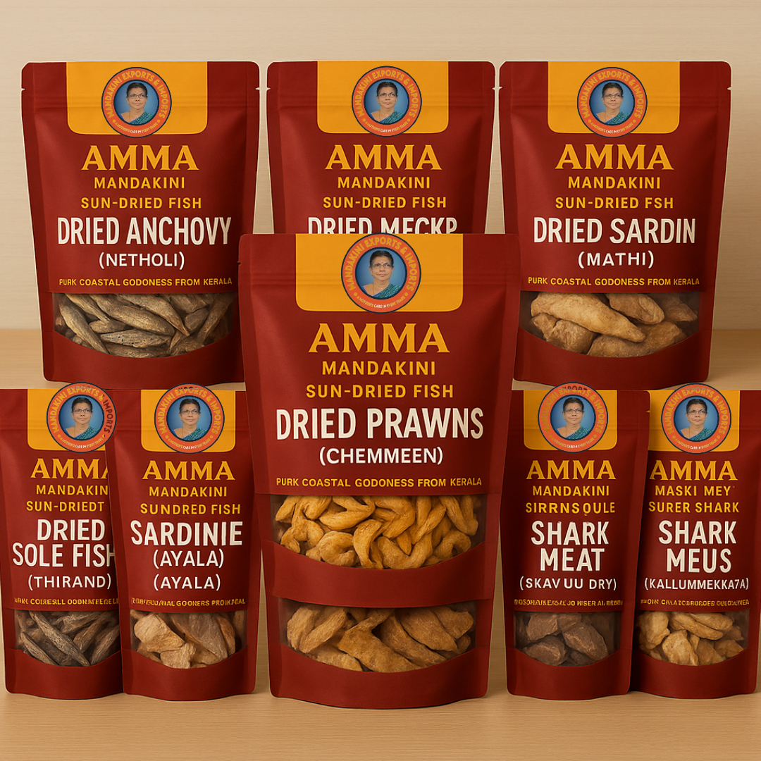 Mandakini Sun-Dried Fish– Premium Kerala Dry Fish for Global Export