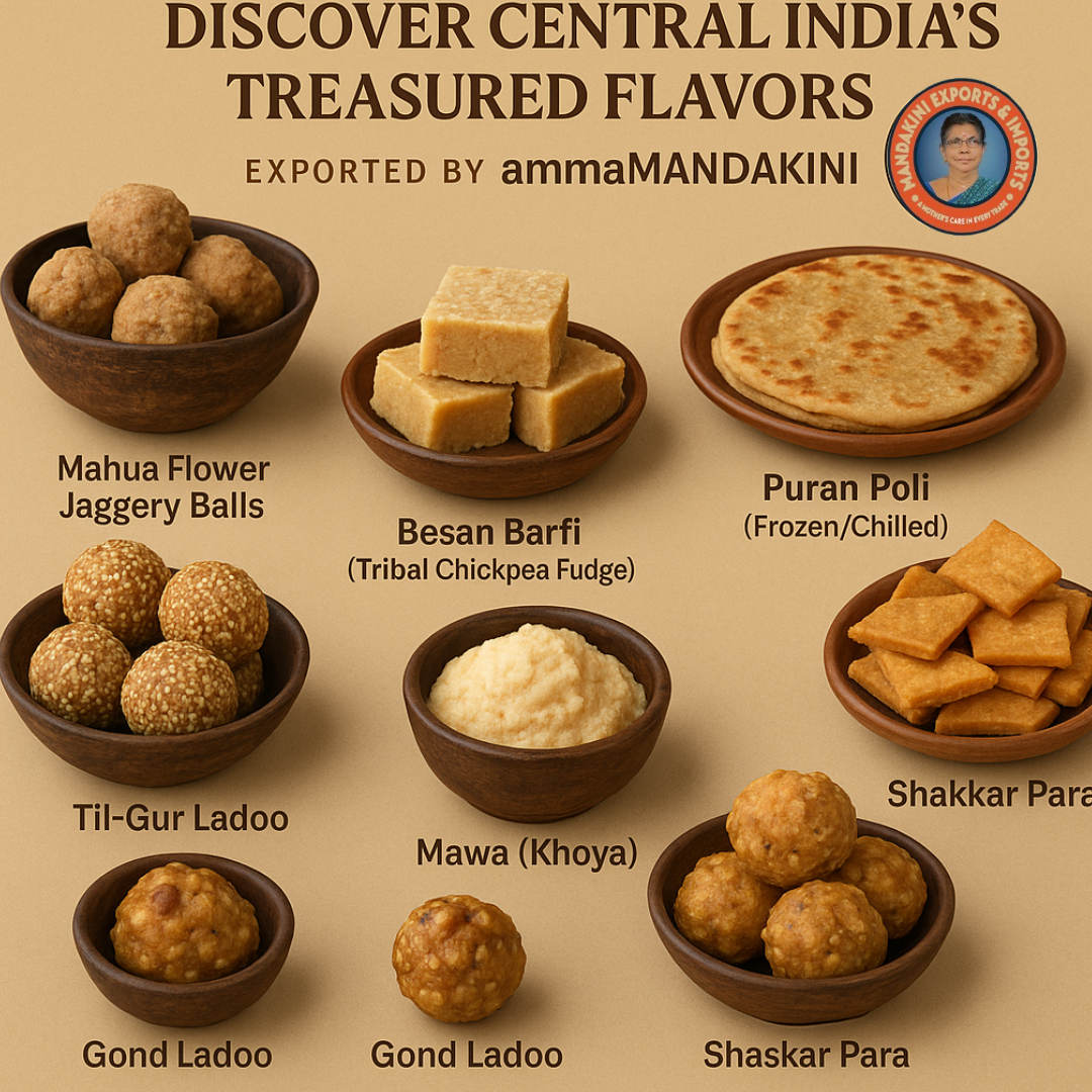 Discover Central India’s Treasured Flavors – Exported by ammaMandakini