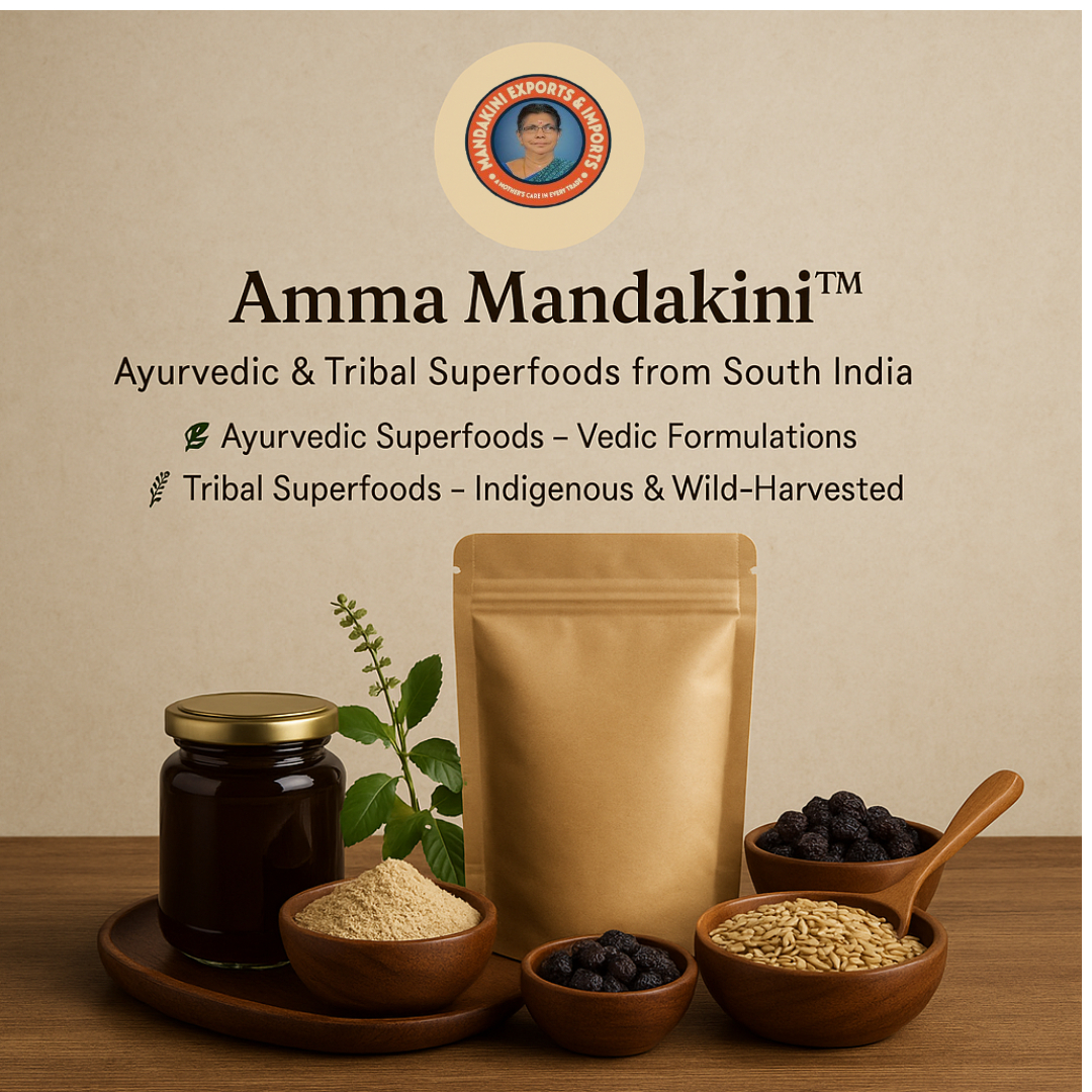 Exported By Amma Mandakini – Ayurvedic & Tribal Superfoods from South India
