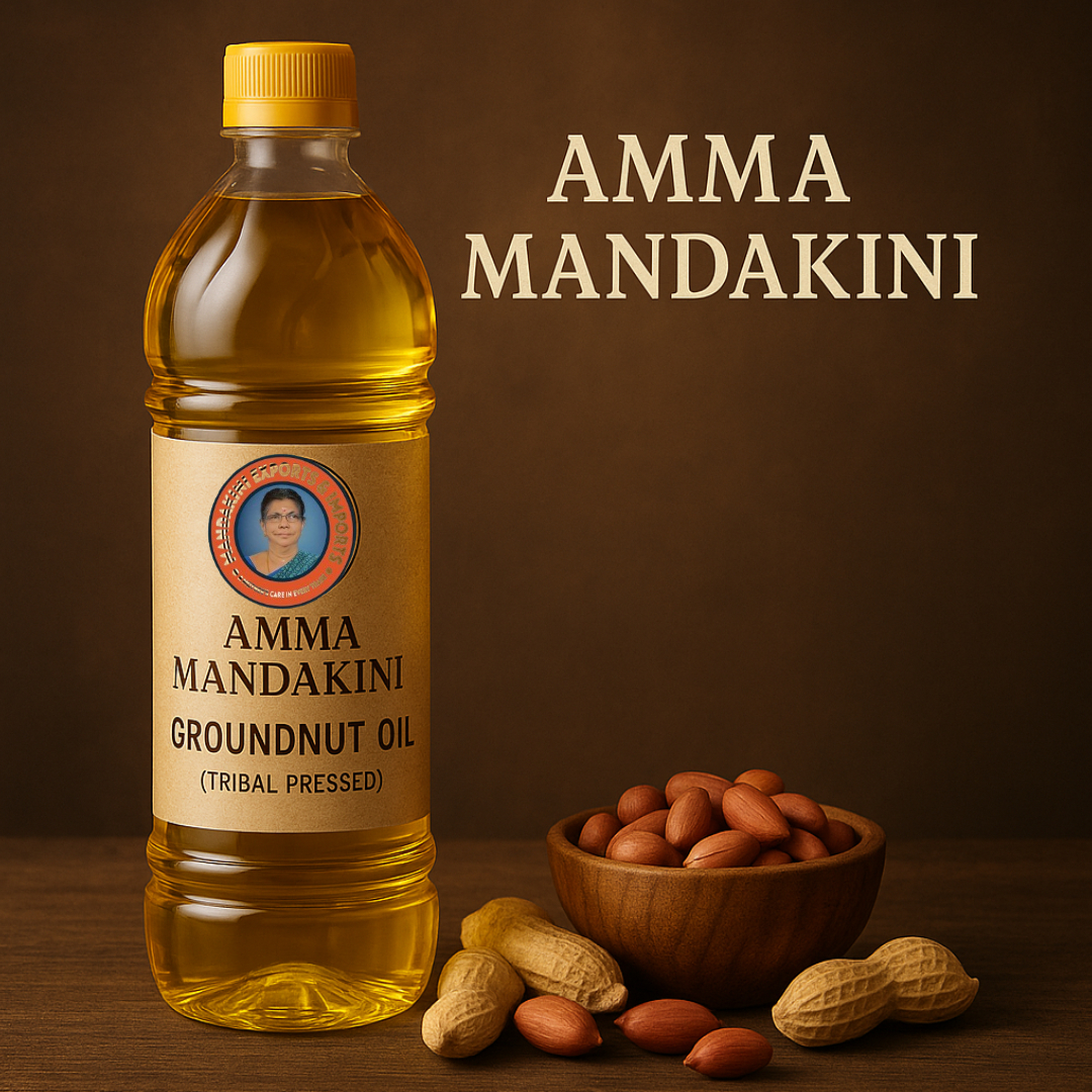 Exported By Amma Mandakini Central India Groundnut Oil (Tribal Pressed)