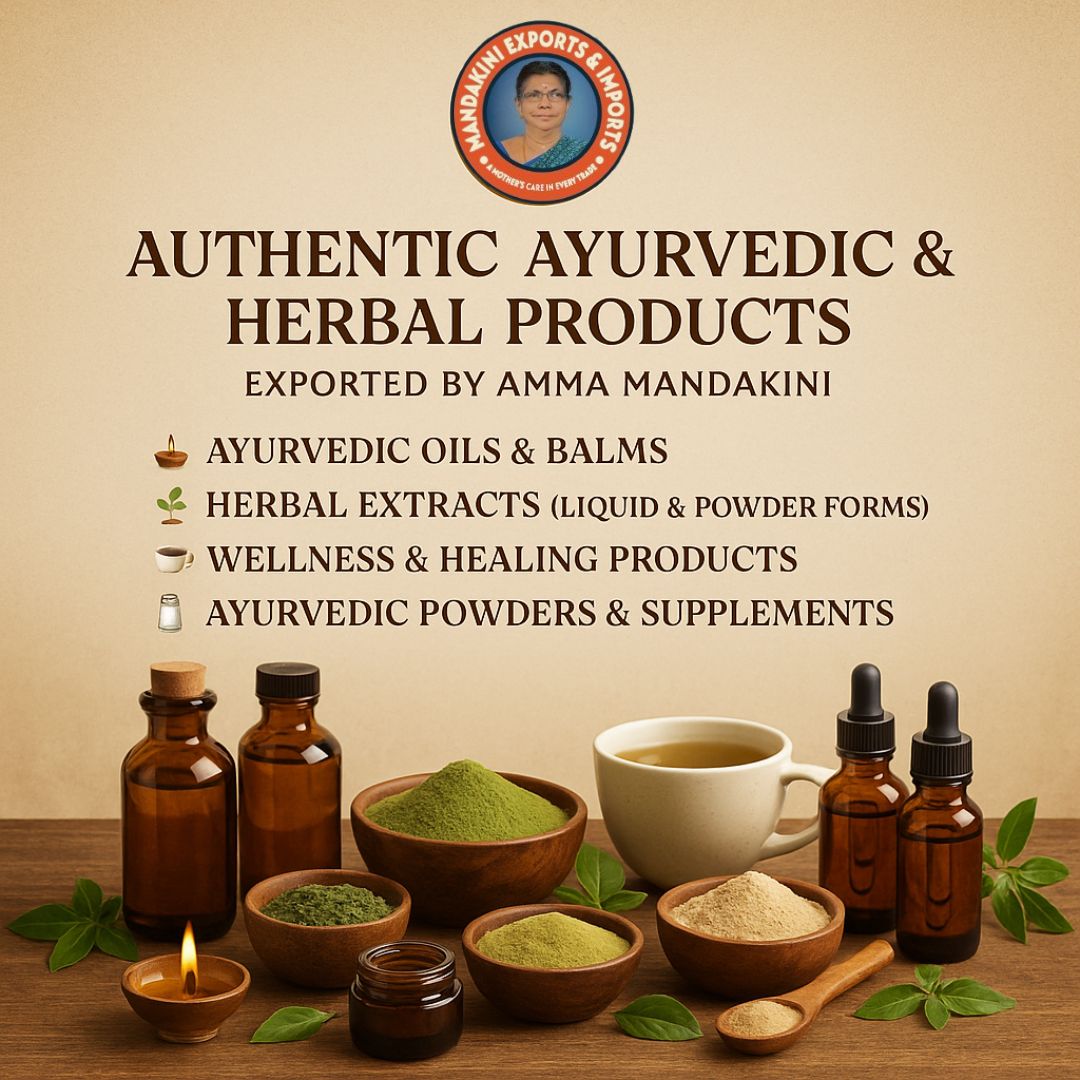 North Indian Authentic Ayurvedic & Herbal Products Exported By Amma Mandakini