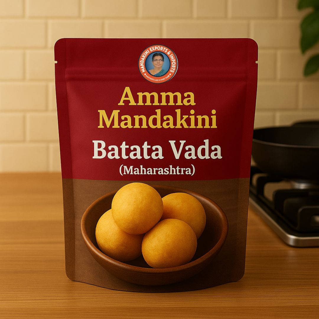 Frozen Batata Vada by Amma Mandakini™ – Maharashtrian Street Food Taste from West India