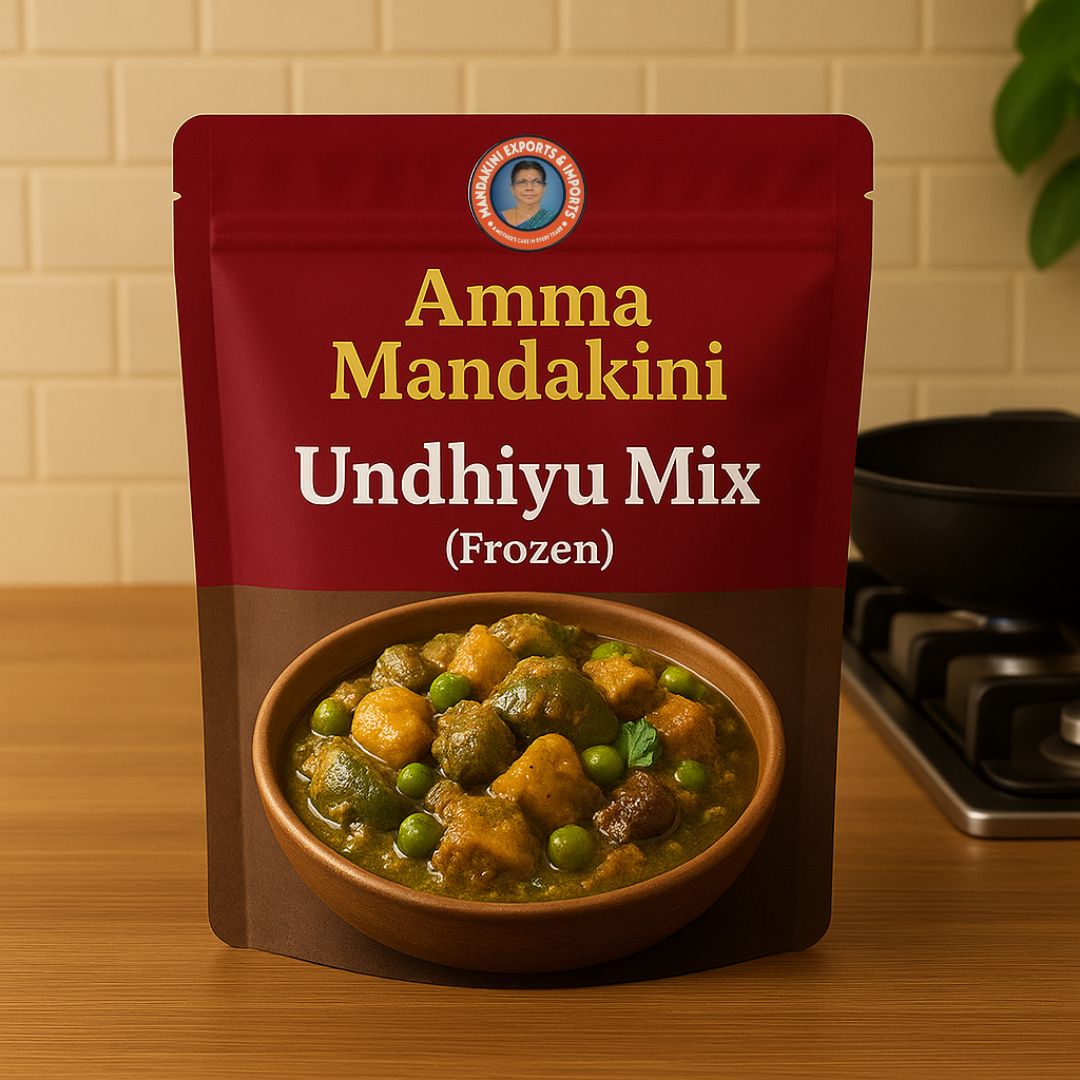 Frozen Undhiyu Mix – Ready-to-Cook Gujarati Classic by Amma Mandakini™ From West India