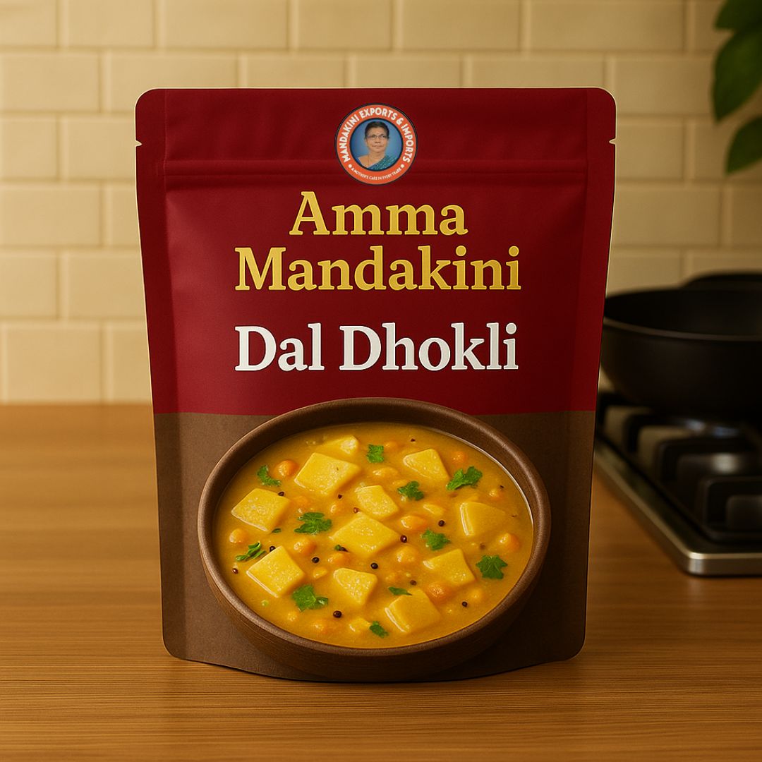 Dal Dhokli Made Easy – Ready-to-Cook Gujarati Meal by Amma Mandakini™ from West India