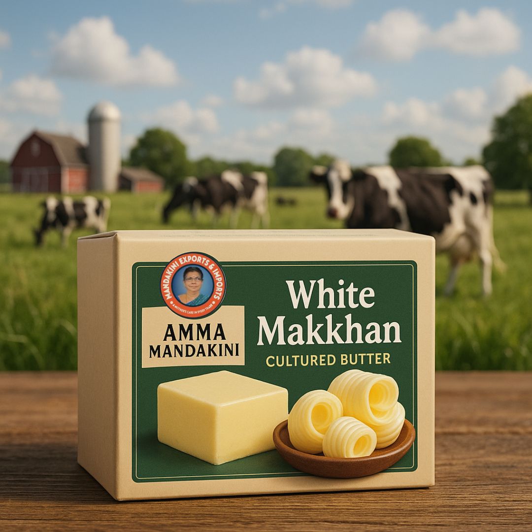 White Makkhan by Amma Mandakini™ – Pure, Cultured, and Traditional from West India