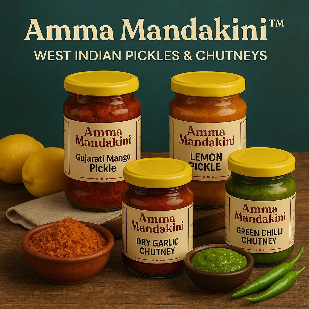 Taste Authentic West Indian Pickles & Chutneys – Now Export Ready by Amma Mandakini™