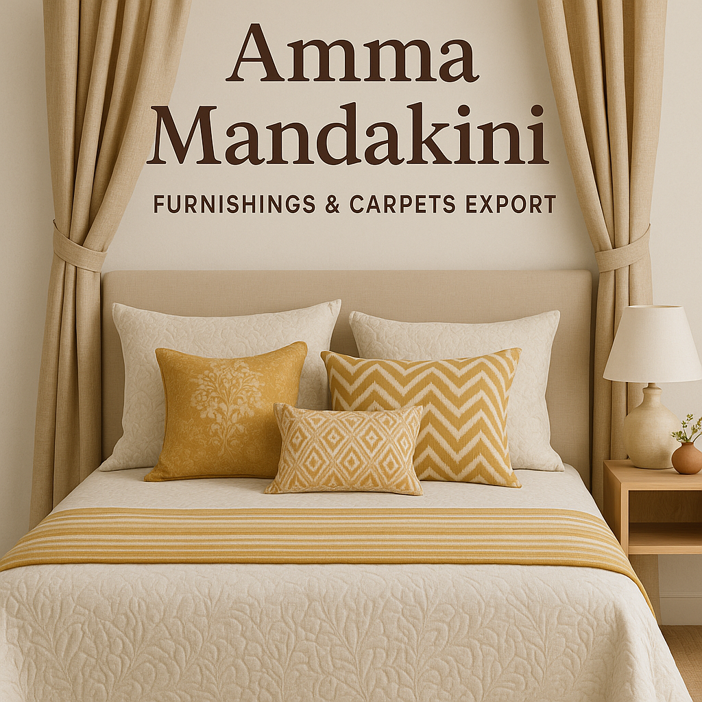 Transform Your Home with Amma Mandakini’s Premium Furnishings & Carpets