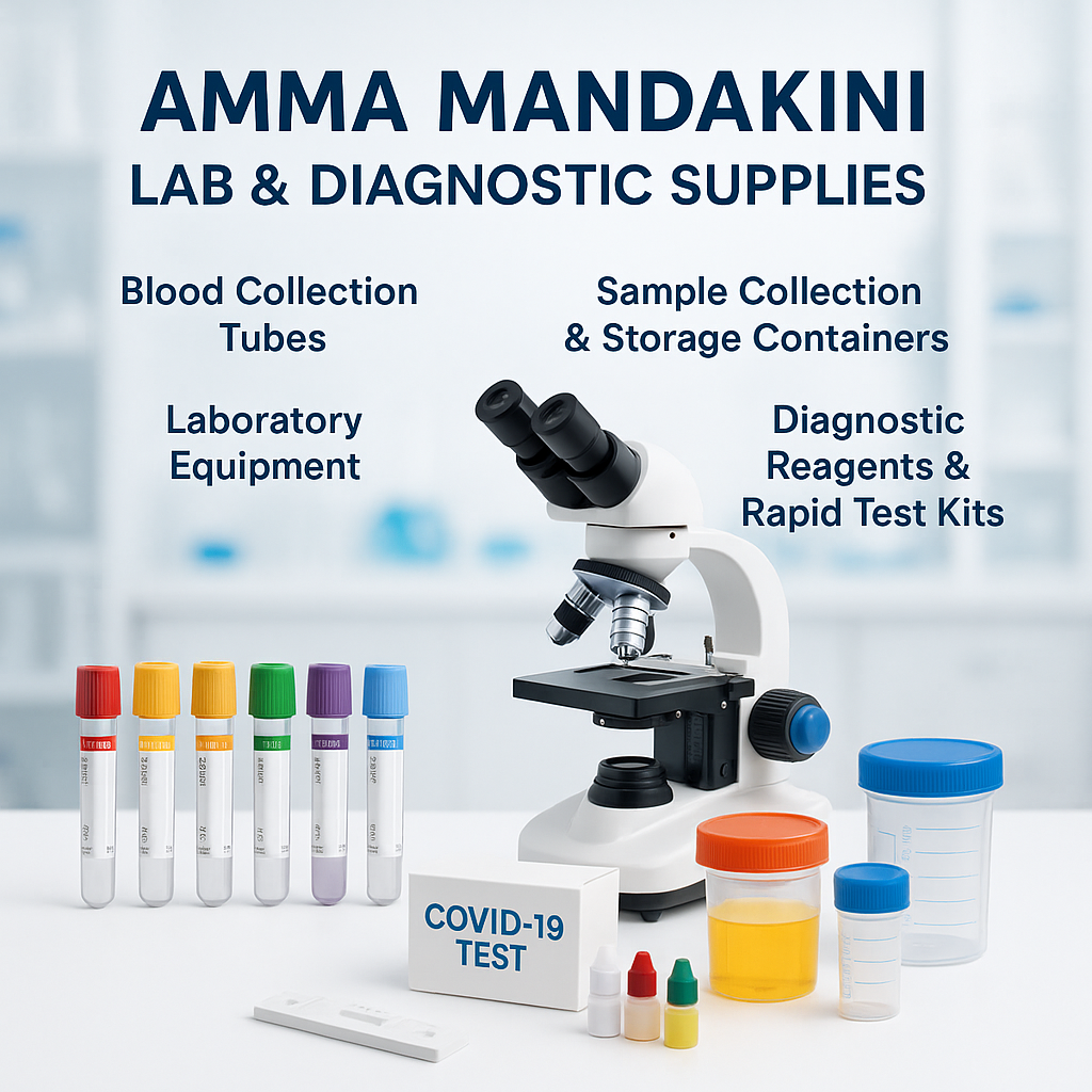 Top-Quality Lab & Diagnostic Supplies for Clinics, Labs & Hospitals – Amma Mandakini