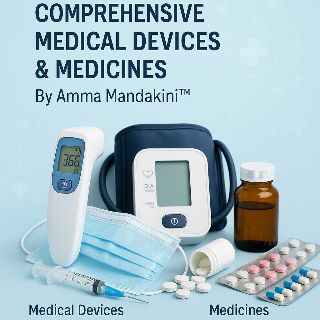 Amma Mandakini – Your Trusted Exporter of Medical Devices & Medicines