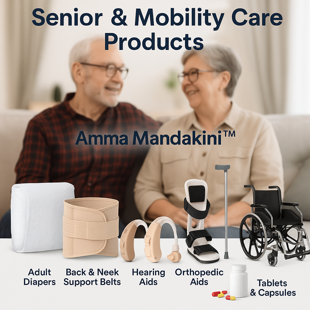 Top Senior & Mobility Care Products by Amma Mandakini™