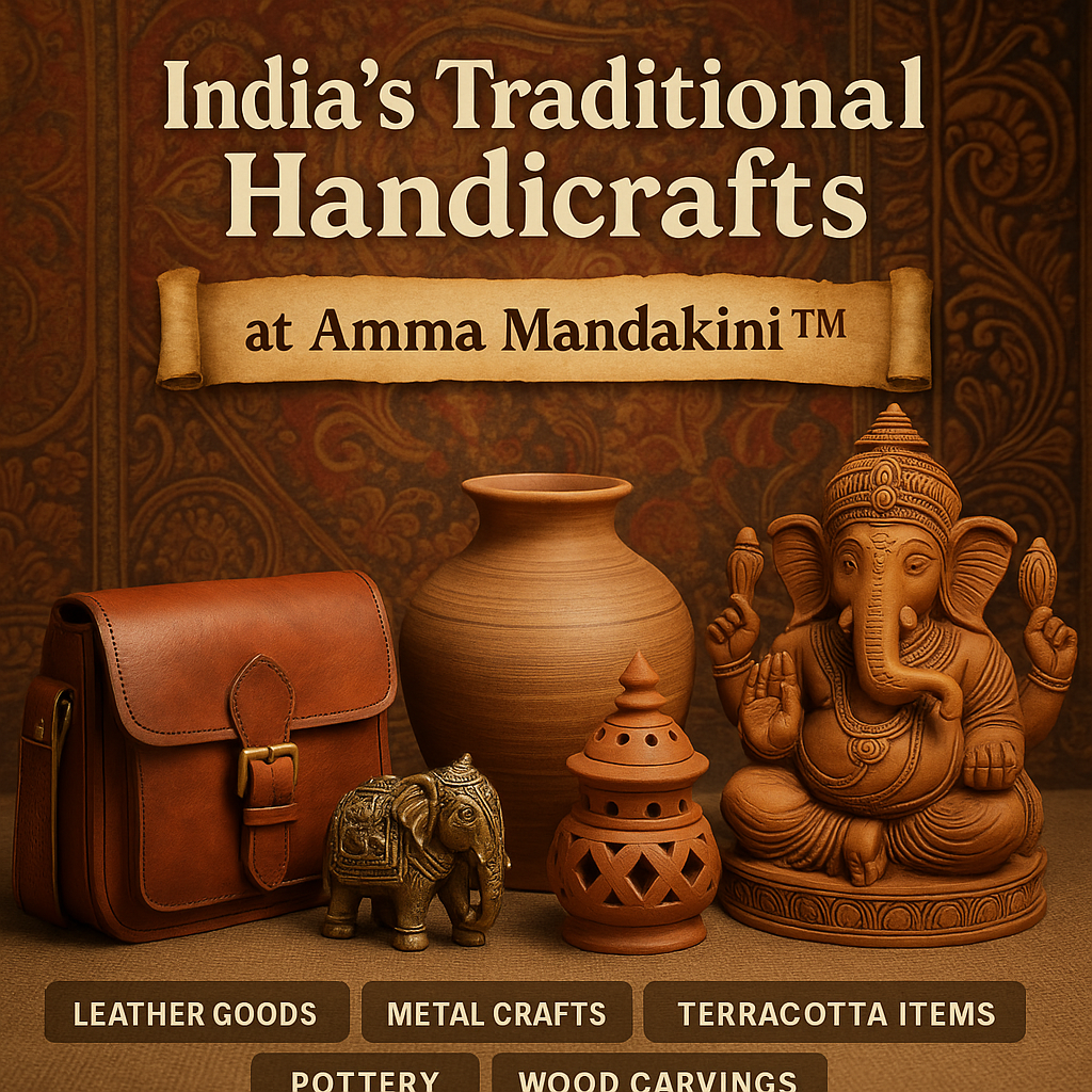 Amma Mandakini™: Premium Handcrafted Indian Goods for Every Home
