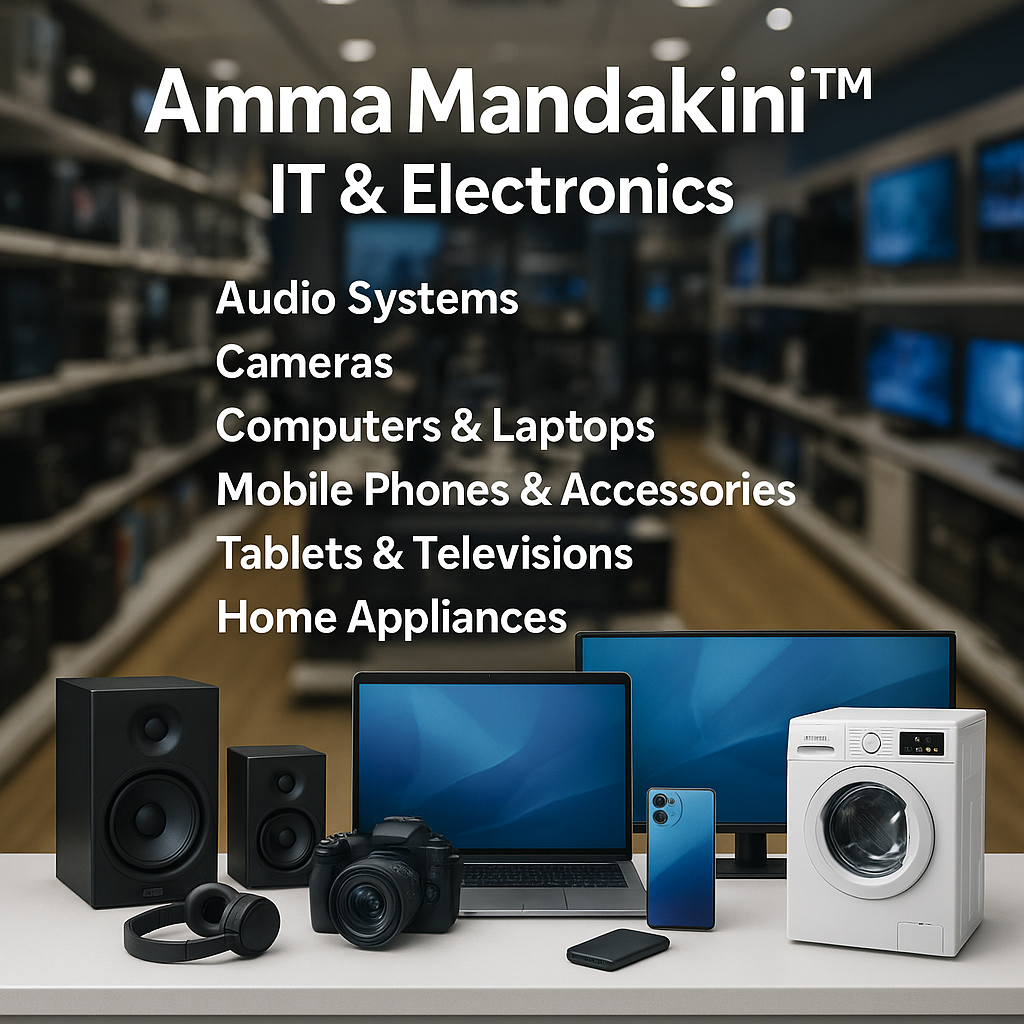 Revolutionize Your Home with Amma Mandakini™ IT & Electronics