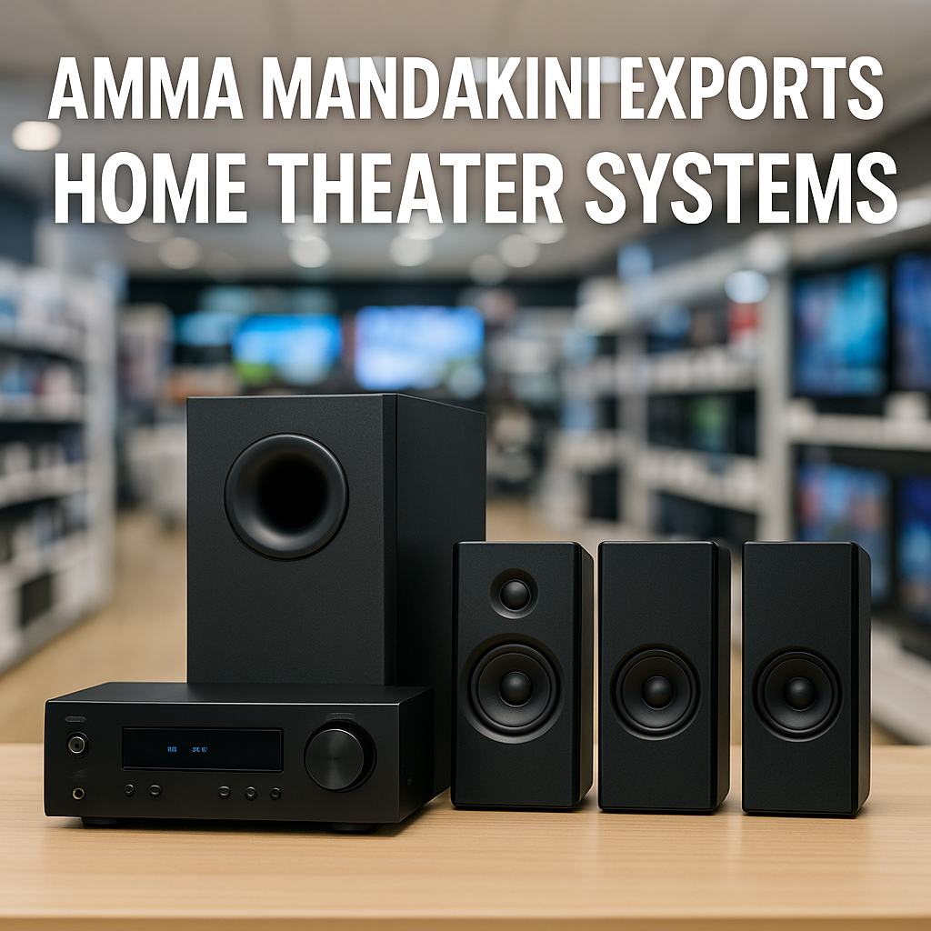 Home Theater Systems: Perfect Sound for Every Space Export by Amma Mandakini™