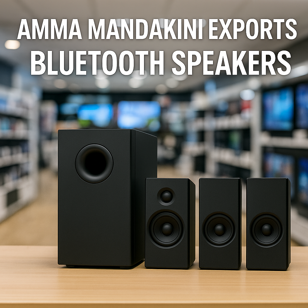 Take Your Music Everywhere with Bluetooth Speakers – Export by Amma Mandakini™