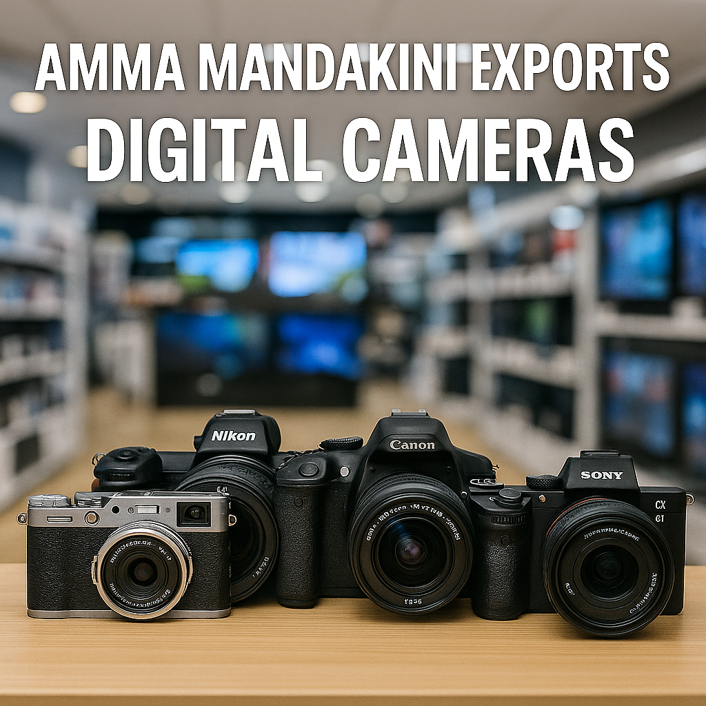 Capture Every Moment in High Definition with Digital Cameras – Export by Amma Mandakini™