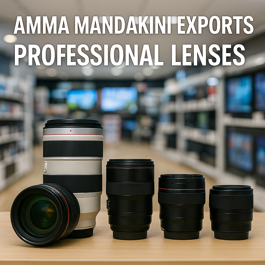 Take Your Photography to the Next Level with Professional Lenses – Export by Amma Mandakini™