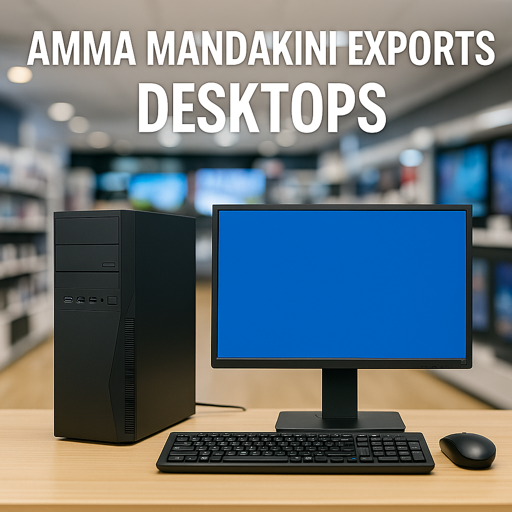 Powerful Desktops Designed for Work, Play & Everything In Between Export by Amma Mandakini™