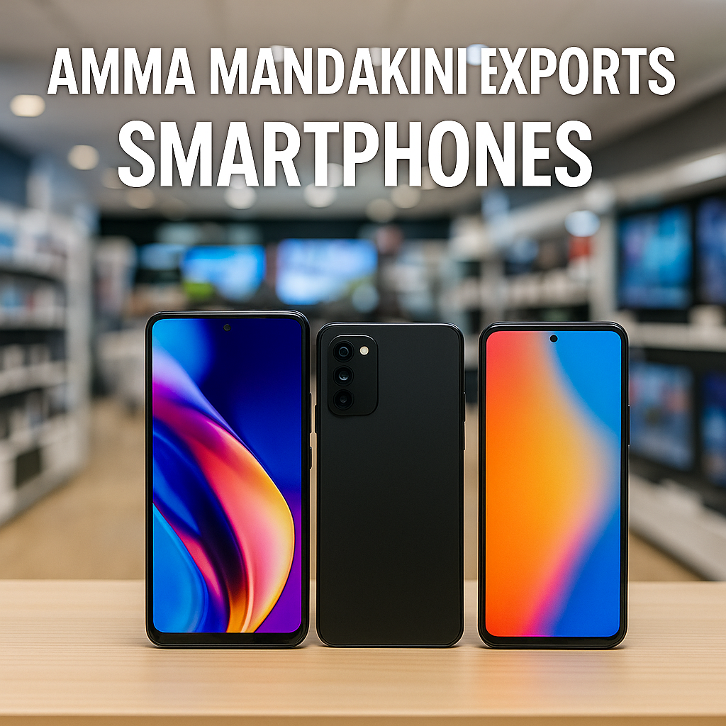 “Explore the Future of Mobile Tech with Smartphones – Export by Amma Mandakini™”