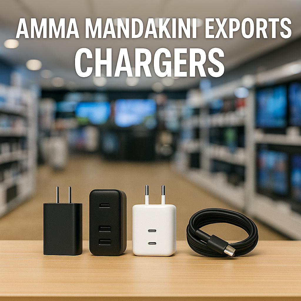 Mobile Chargers: Universal Compatibility for All Your Devices – Export by Amma Mandakini™