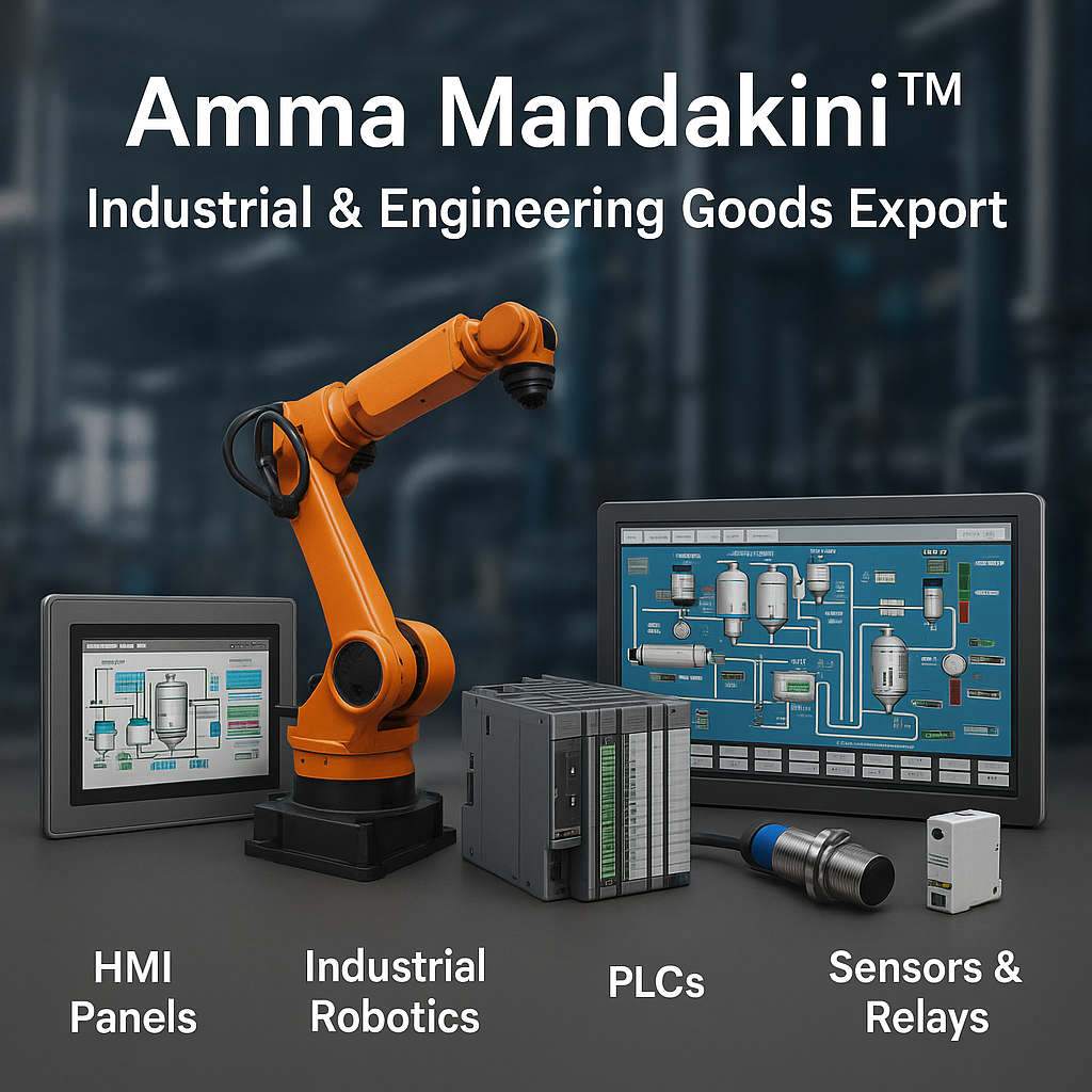 Top Industrial & Engineering Solutions for Global Exports by Amma Mandakini™