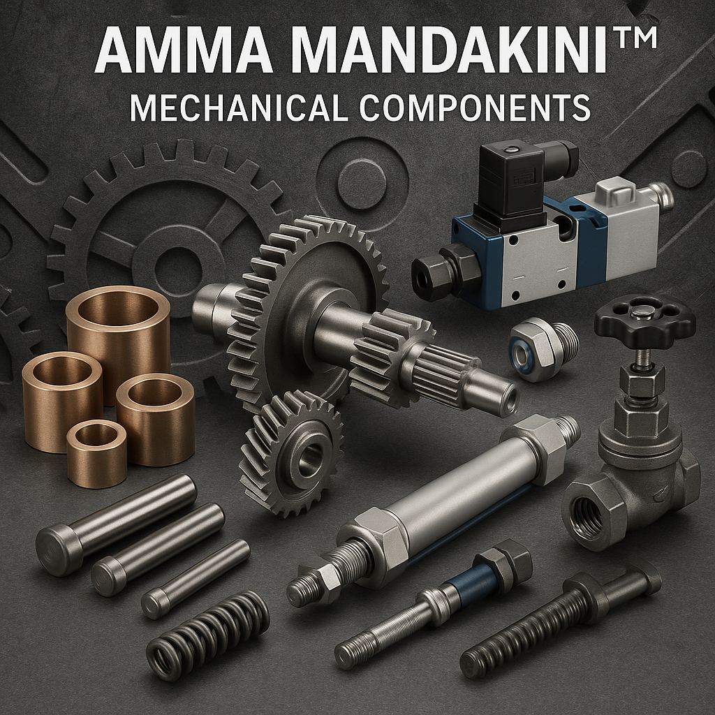 High-Precision Mechanical Components for Global – Amma Mandakini™ Export