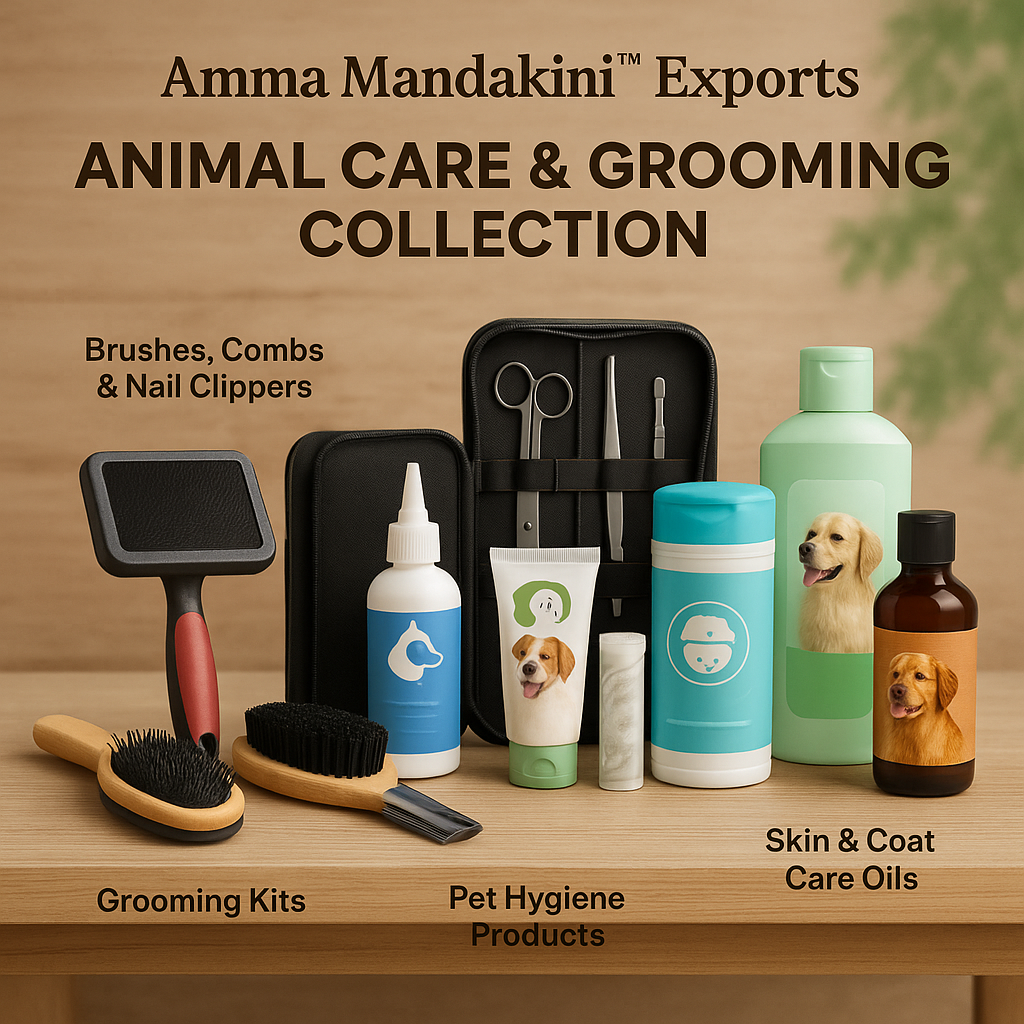 Ayurvedic Animal Care & Grooming Range for Global Export by Amma Mandakini™