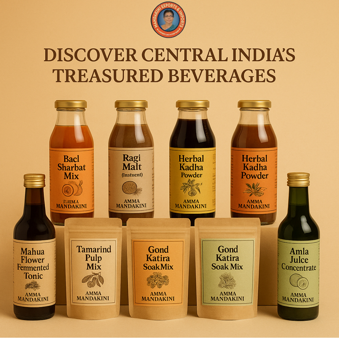 Discover Central India’s Treasured Beverages – Exported by Amma Mandakini