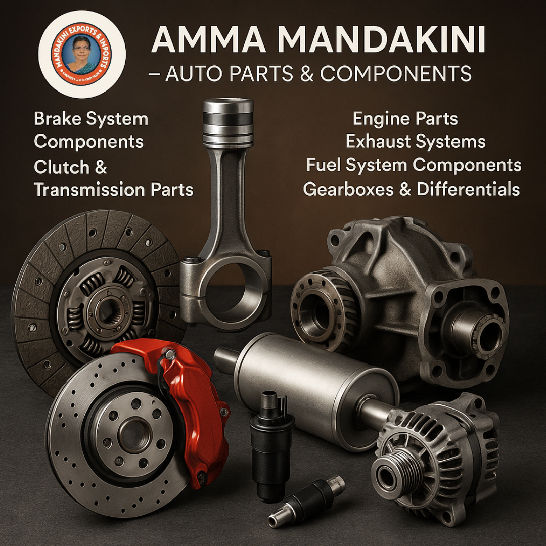 Exported By Amma Mandakini – Auto Parts & Components