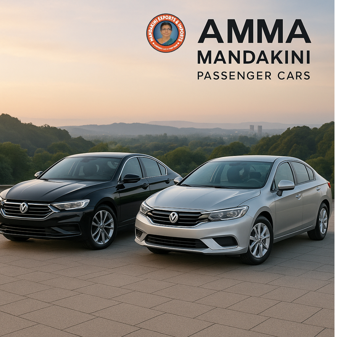 Exported By Amma Mandakini Passenger Cars – Sedans (Executive and Family Models)