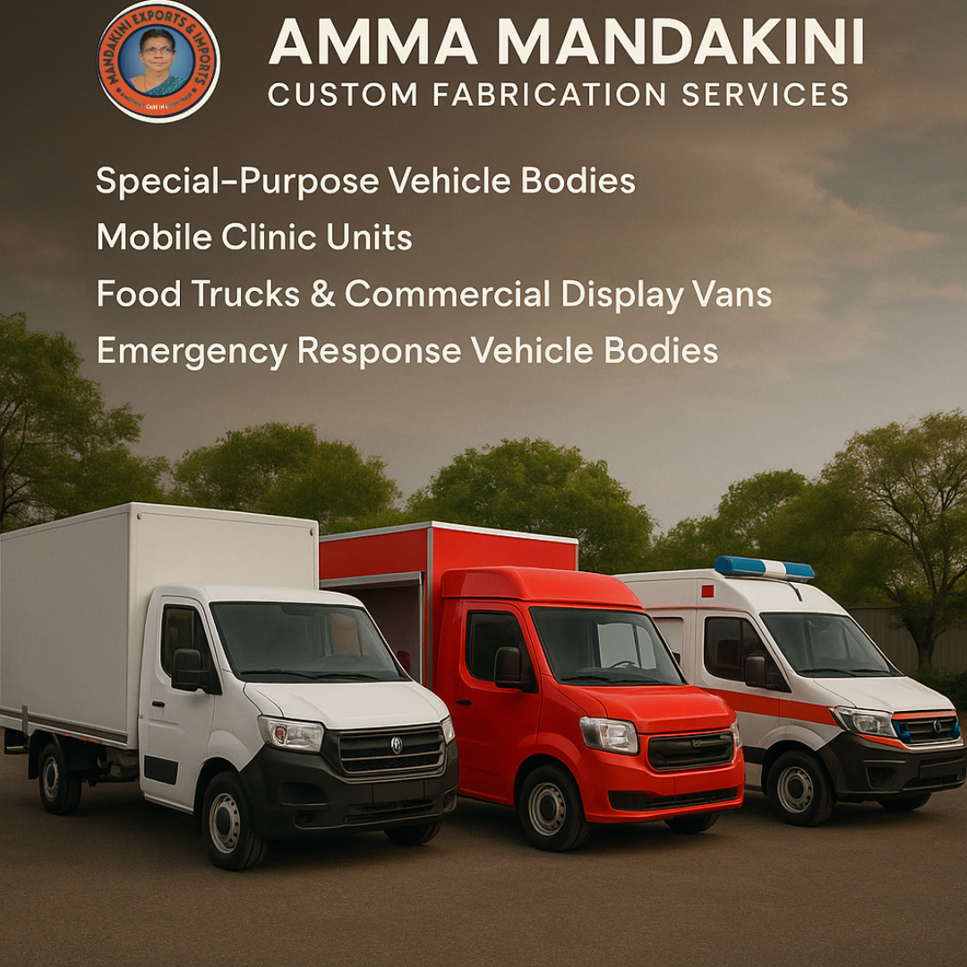 Exported By Amma Mandakini • Custom Fabrication Services