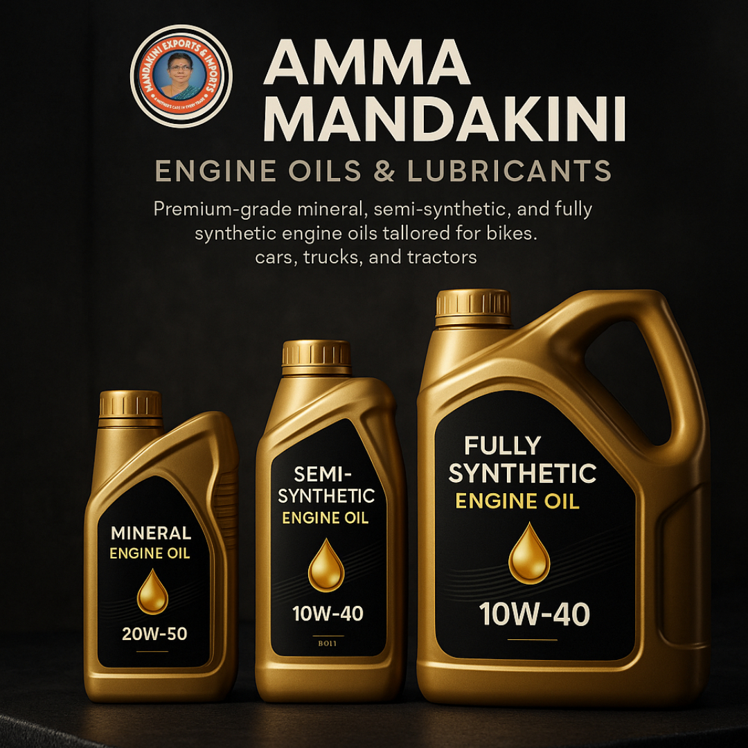 Exported By Amma Mandakini • Engine Oils & Lubricants