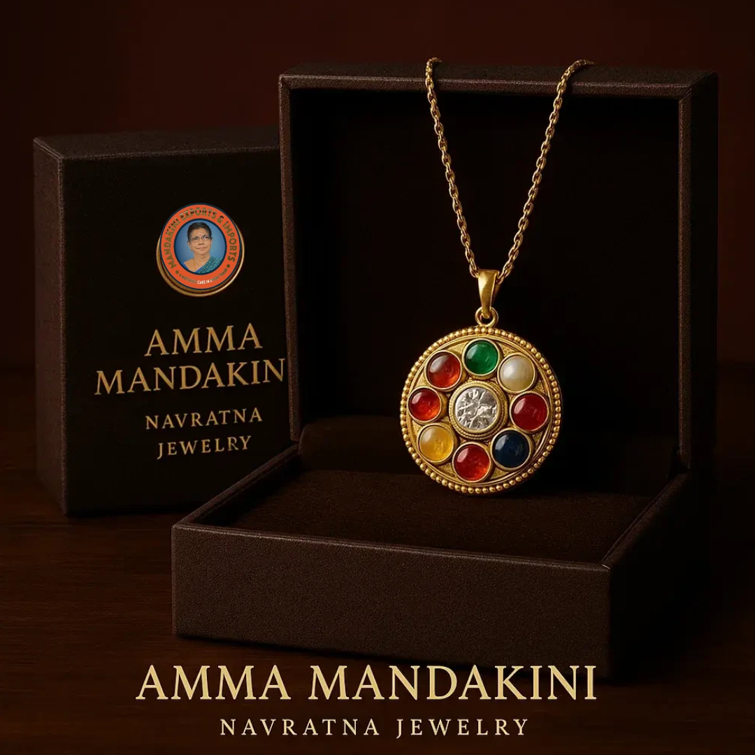 Exported By Amma Mandakini Kerala’s Navratna Jewelry – Nine-gem jewelry with astrological significance