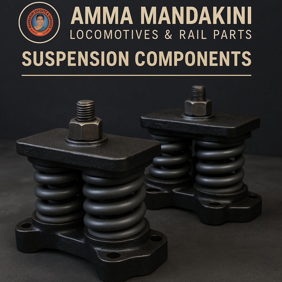 Exported By Amma Mandakini • Locomotives & Rail Parts – Suspension Components