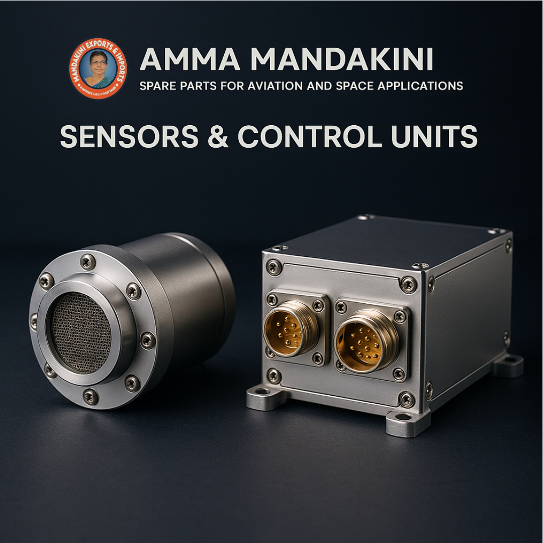 Exported By Amma Mandakini – Spare Parts for Aviation and Space Applications: Sensors & Control Units