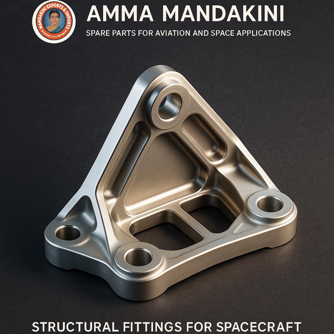 Exported By Amma Mandakini – Spare Parts for Aviation and Space Applications | Structural Fittings for Spacecraft