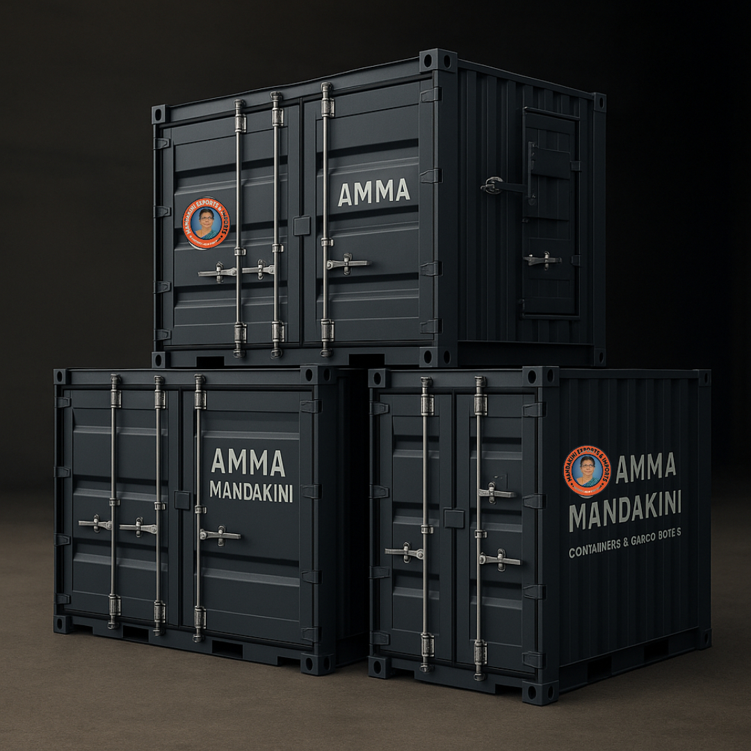 Exported By Amma Mandakini • Containers & Cargo Boxes