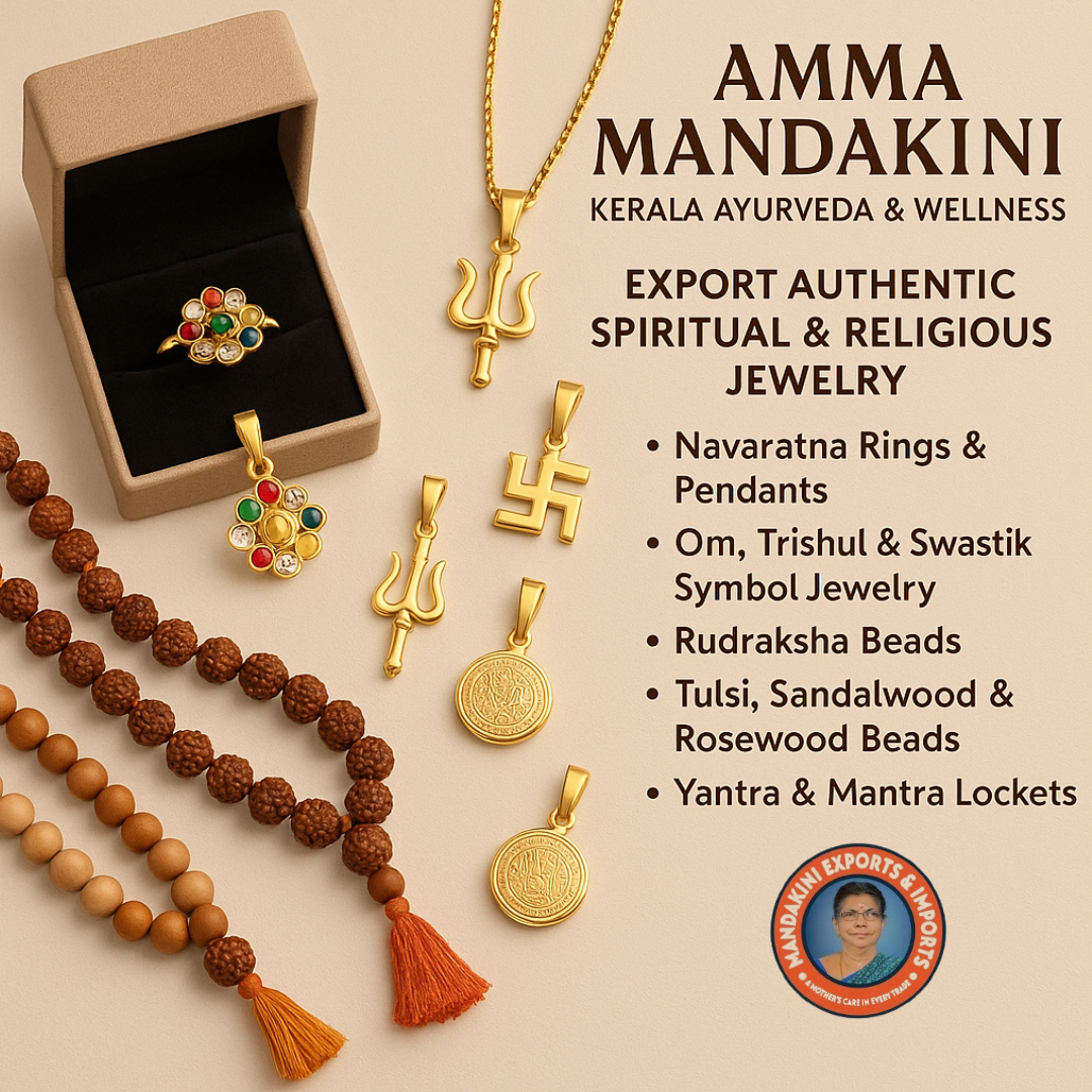 Exported by Amma Mandakini– Spiritual & Religious Jewelry Collection