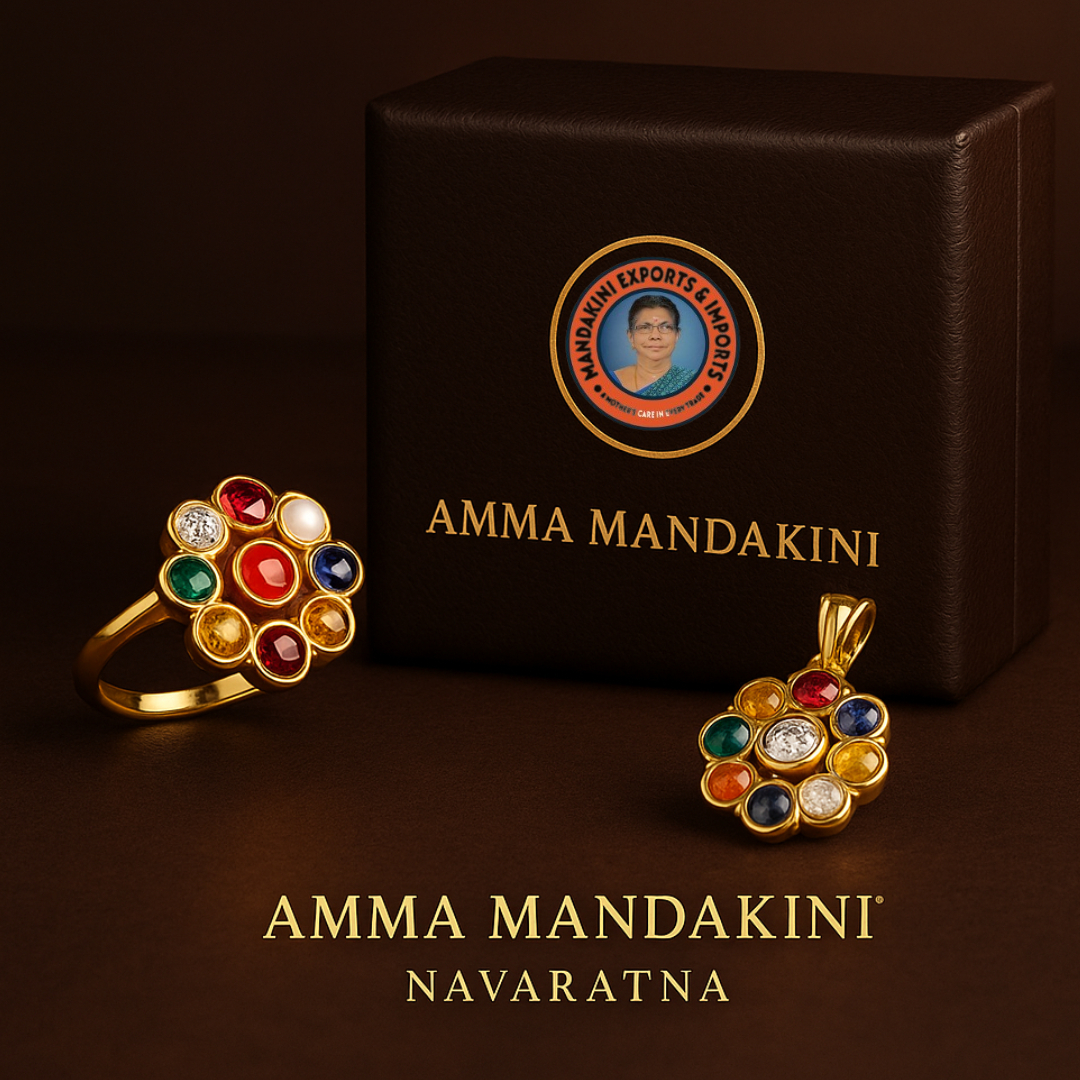 Exported By Amma Mandakini  Navaratna Rings & Pendants