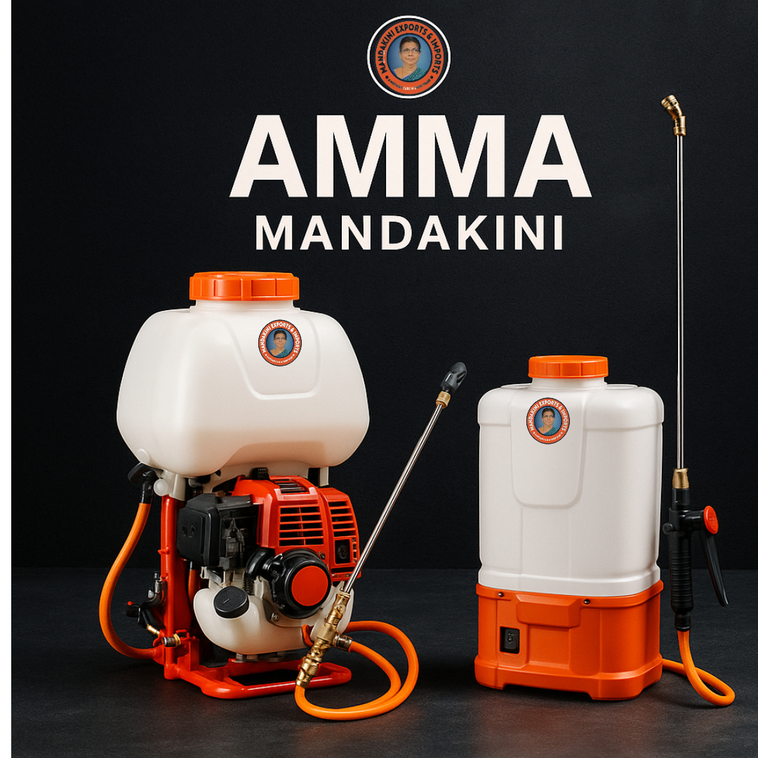 Exported By Amma Mandakini Power Sprayers (Petrol & Battery Operated)