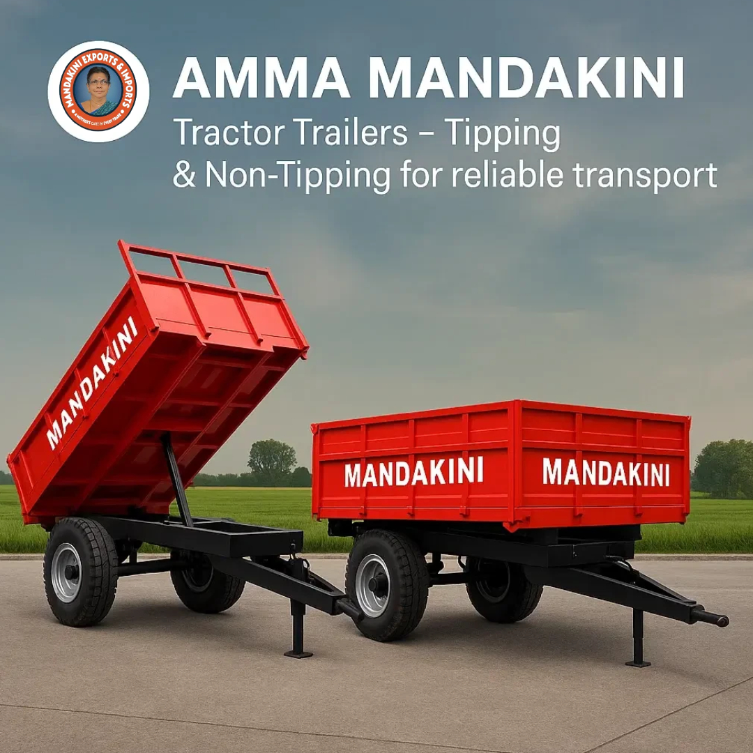 Exported By Amma Mandakini Tractor Trailers – Tipping & Non-Tipping for Reliable Transport