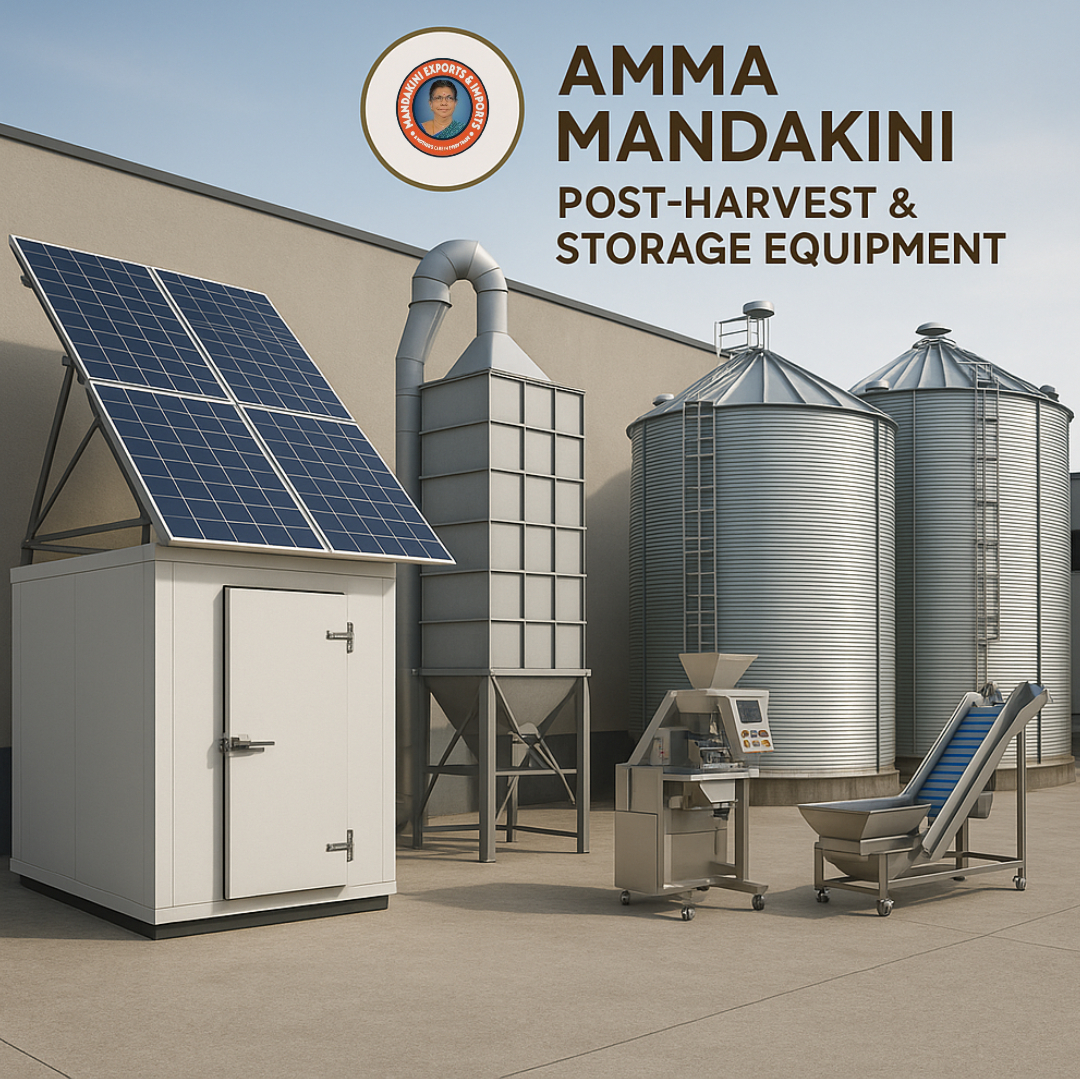 Exported By Amma Mandakini – Post-Harvest & Storage Equipment